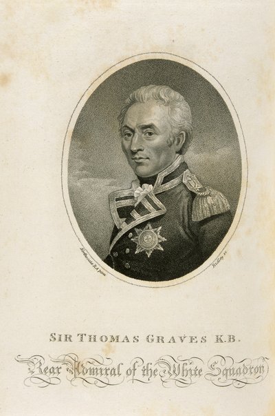 Sir Thomas Graves K.B., Engraved by Ridley by James Northcote
